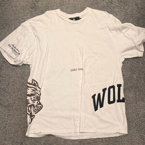 White Graphic Men's T-Shirt